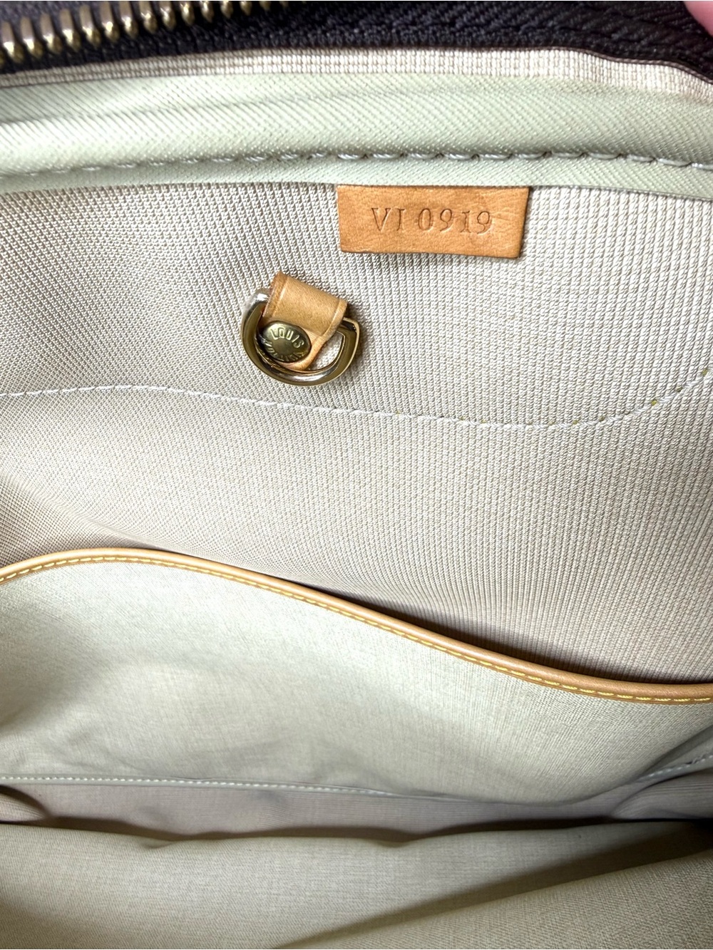 Authentic Louis Vuitton Alizé Poche travel bag M41393 brown monogram LV unisex - Picture 13 of 16